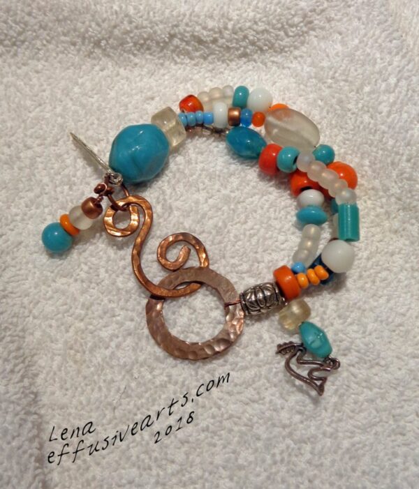 Arizona Bracelet with Copper Clasp