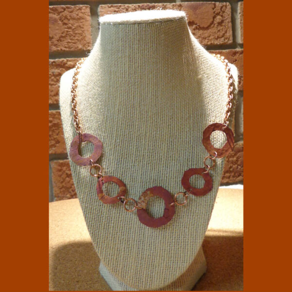Forged Copper Necklace