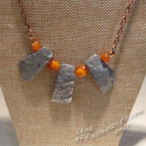 NSLN-0123 Rustic Metallized Agate