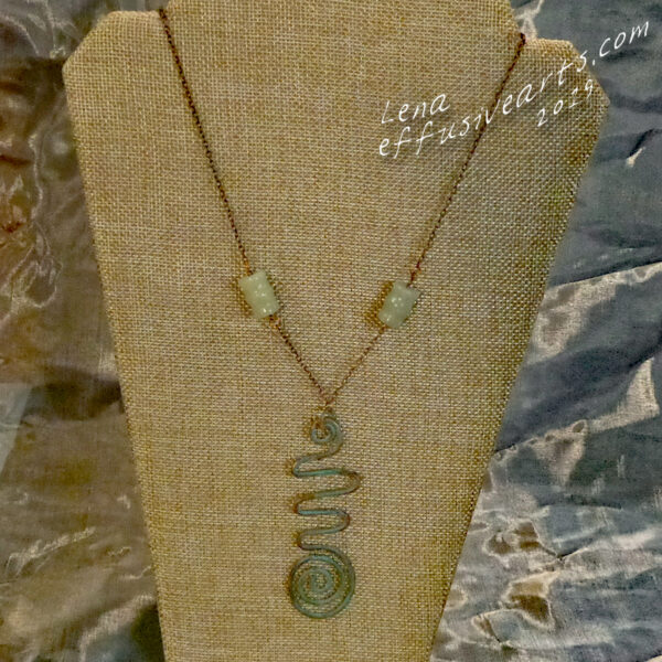 NCLN-0140 Ancient Serpentine Necklace