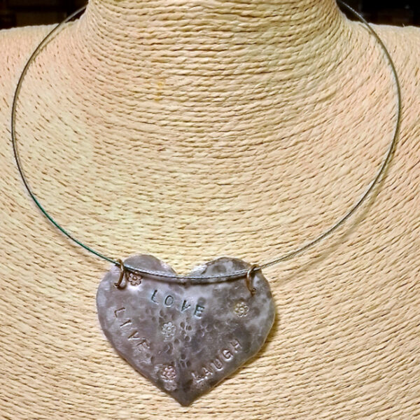 Aluminum Heart Choker