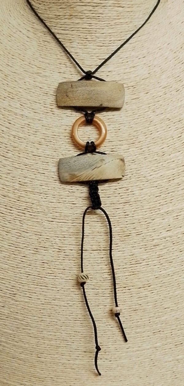 Boho Stringed Wooden Necklace