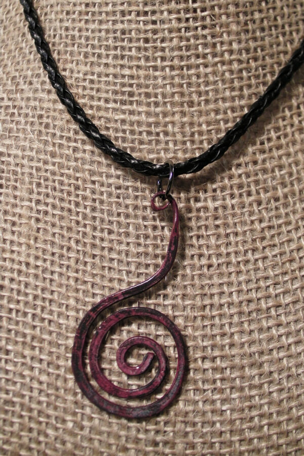 Hammered Copper Wire Coil